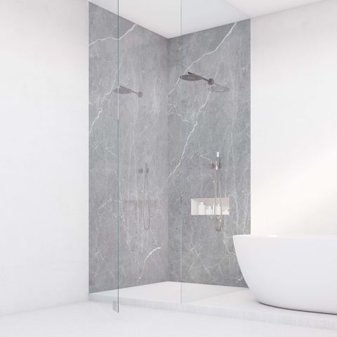 Roth Designplatte Vipanel Brillant Aragon 1500 x 2550 mm, Anthrazit, Plattenstärke 3