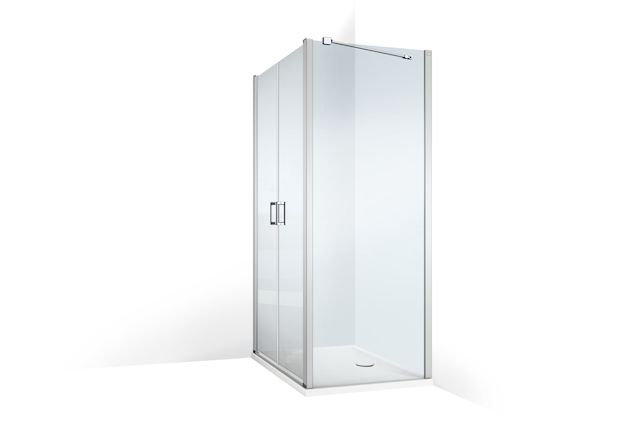 Roth Seitenwand Limaya LYSW1AP2 800 x 1950 mm, anschlagseitig, ESG klar, Easy-to-Clean-Beschichtung