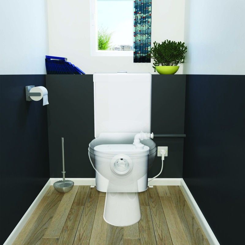 SFA WC-Hebeanlage SaniBroy UP für Stand-WC, weiß
