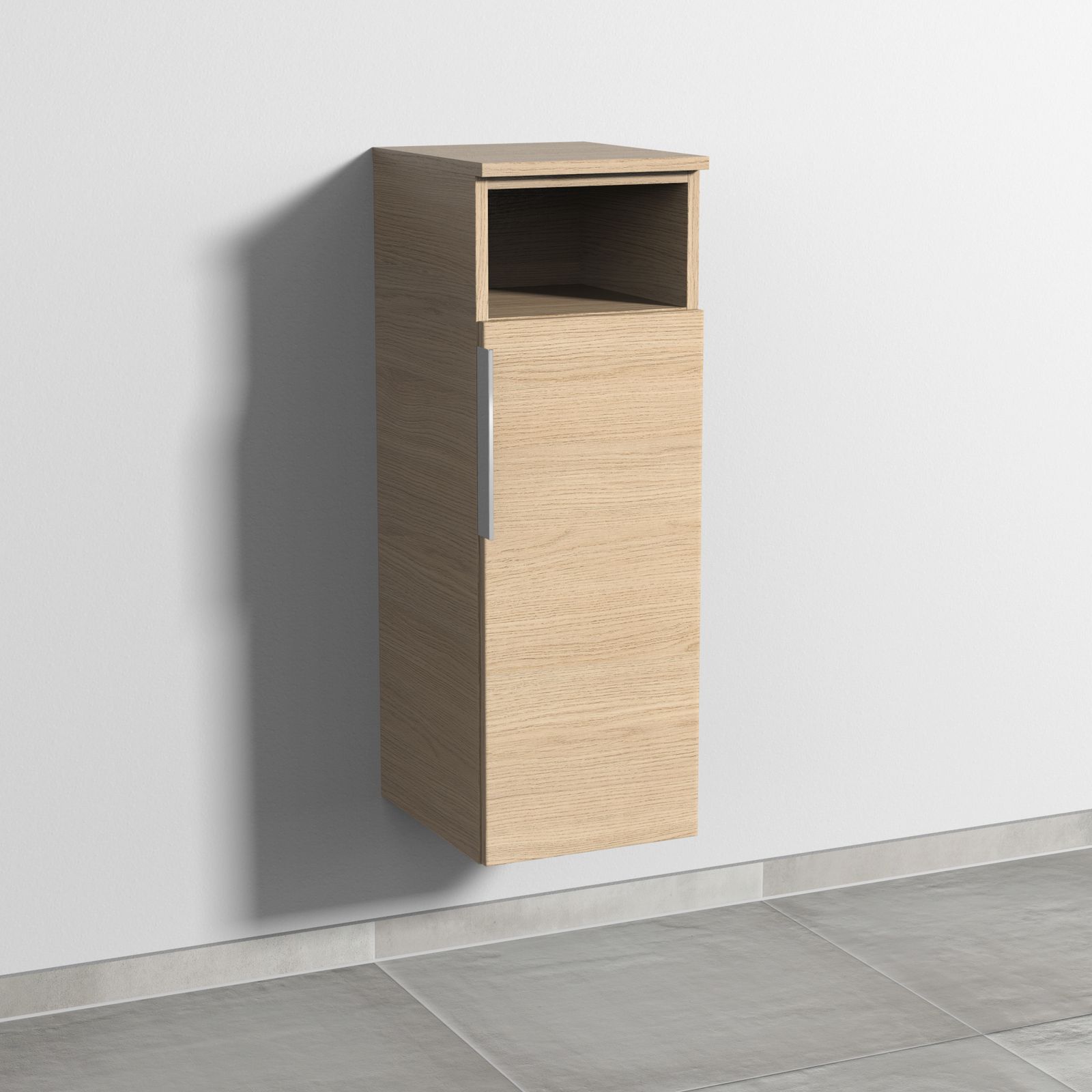SA Mittelschrank rechts 3way (UM131) 850x300x345 Eiche-Nordic