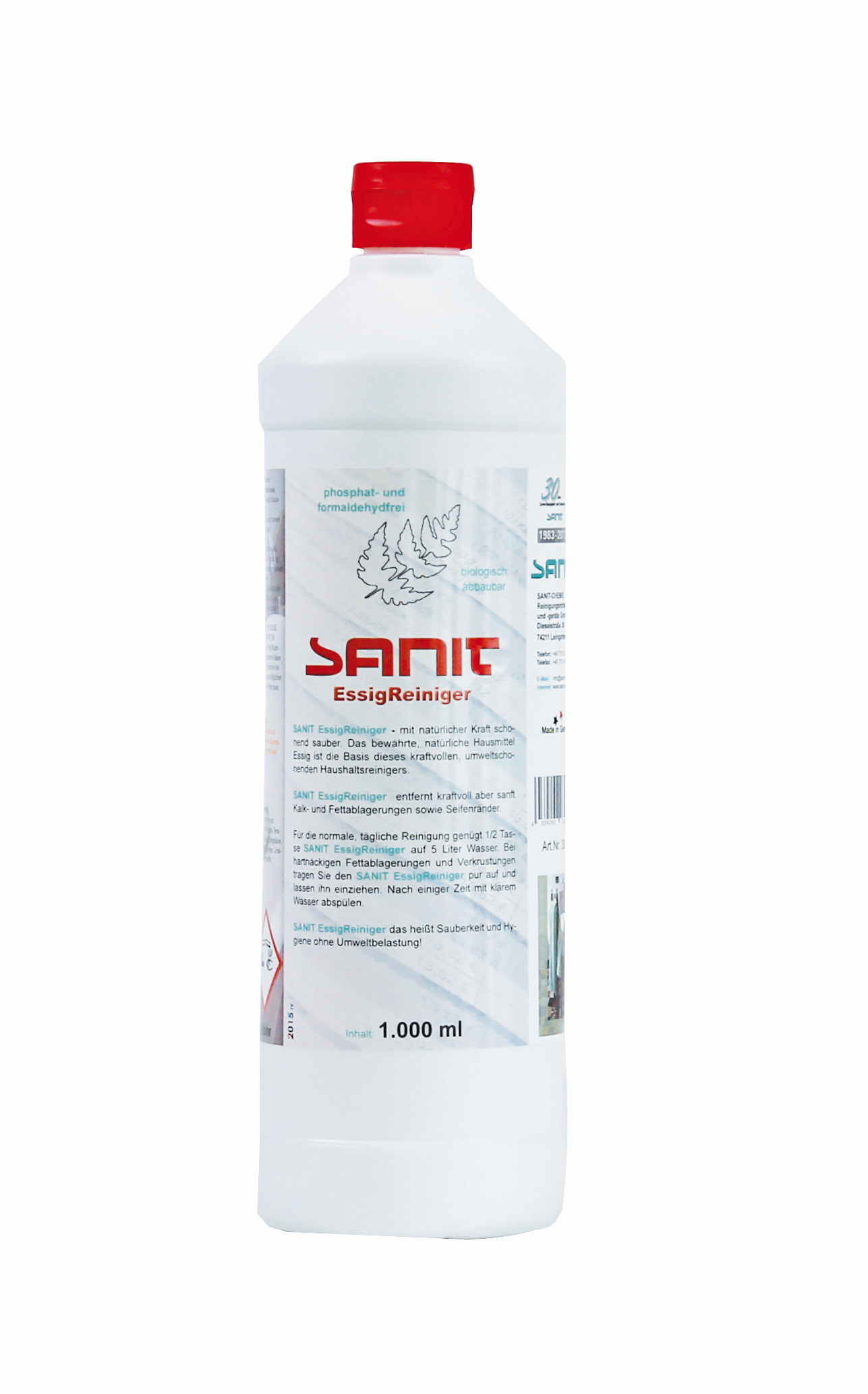 Sanit Essig-Reiniger 1000 ml Flasche
