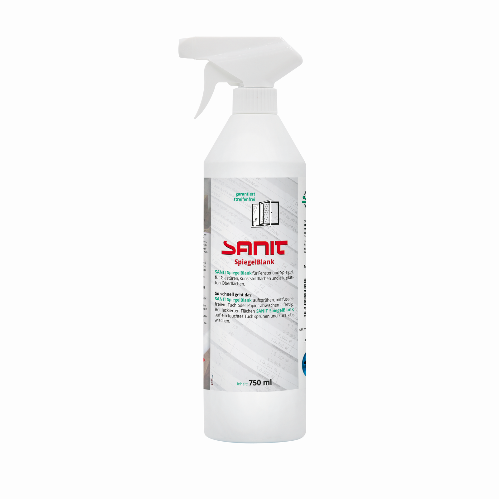 Sanit Chemie Bad und Küchenglanz Universalreiniger Küche Bad WC Reini