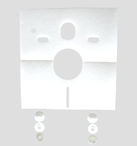 Sanit Schallschutzset für Wand-WC und Bidet