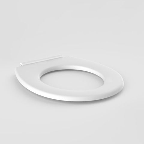 Sanit WC-Sitz Thermoplast weiß, mit Edelstahlscharniere, verstellbar, ohne Deckel