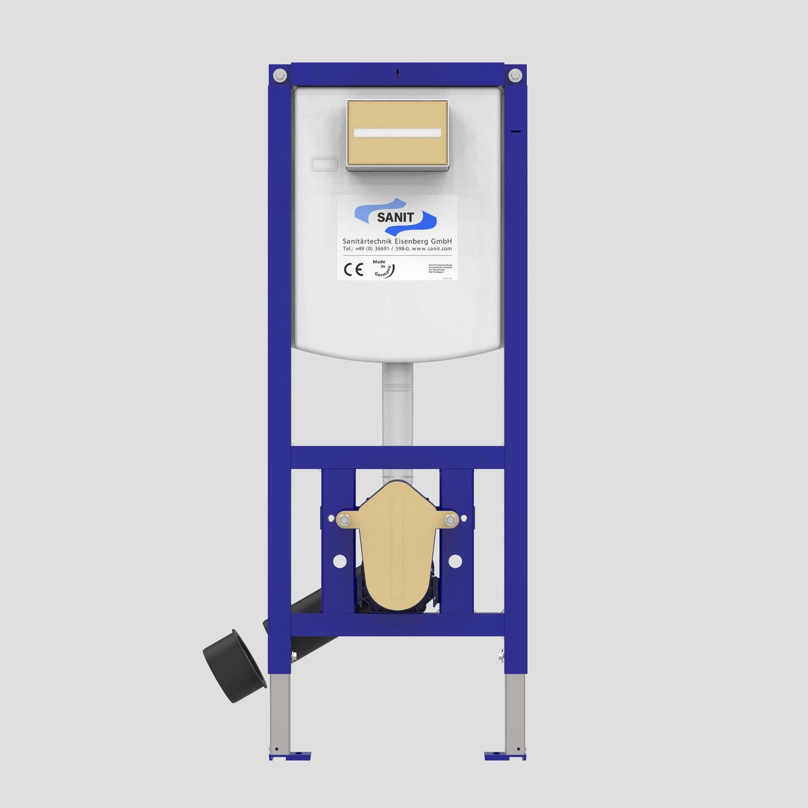 Sanit WC-Montageelement INEO PLUS 450S 1120/450 mm, mit Fresh Box Wandhalter
