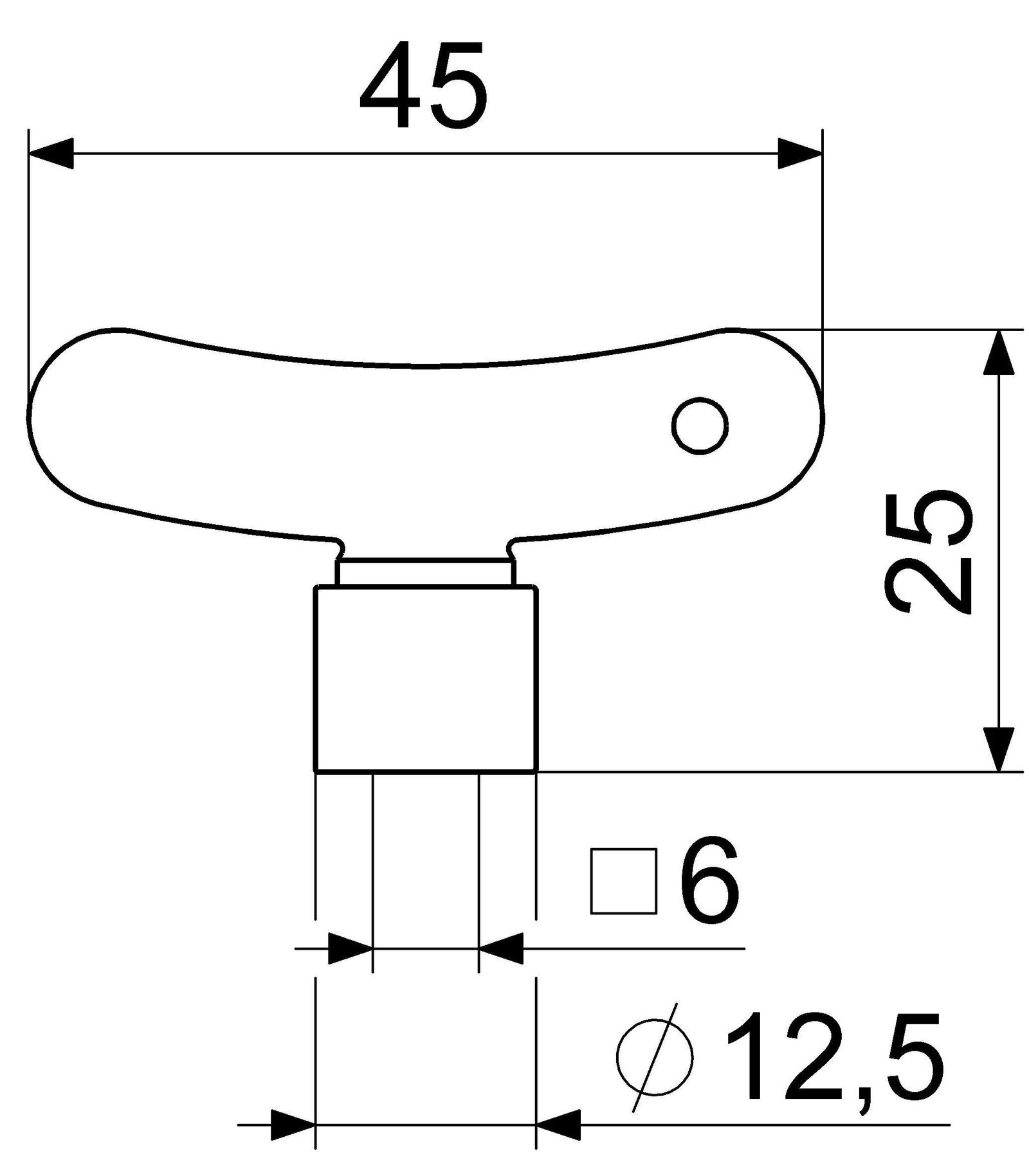 Schlösser Steckschlüssel 1882 DN 15, 1/2", vernickelt