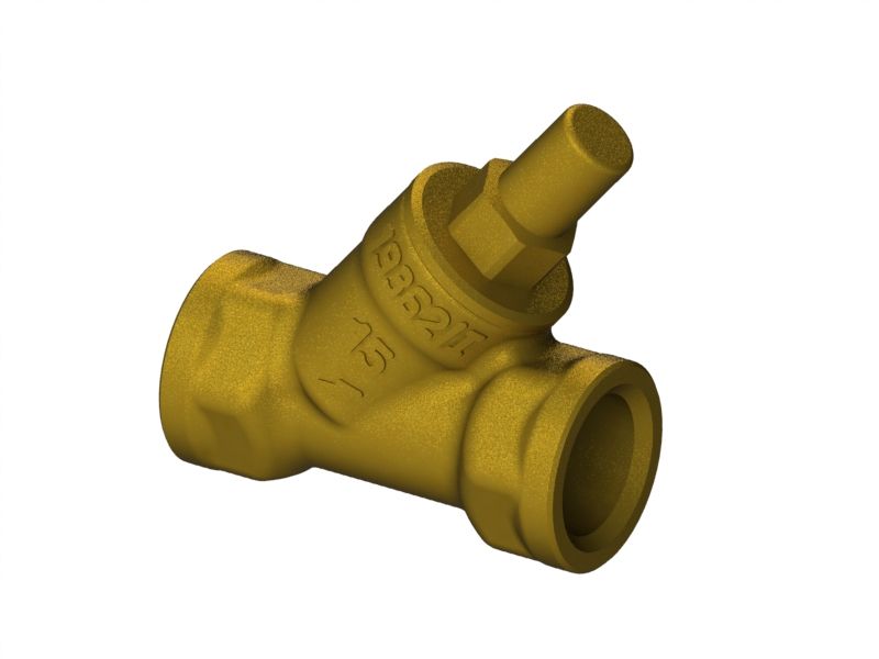 Schlösser Schrägsitz-Rückschlagventil 1210 DN 15, Rp 1/2, Muffenanschluss