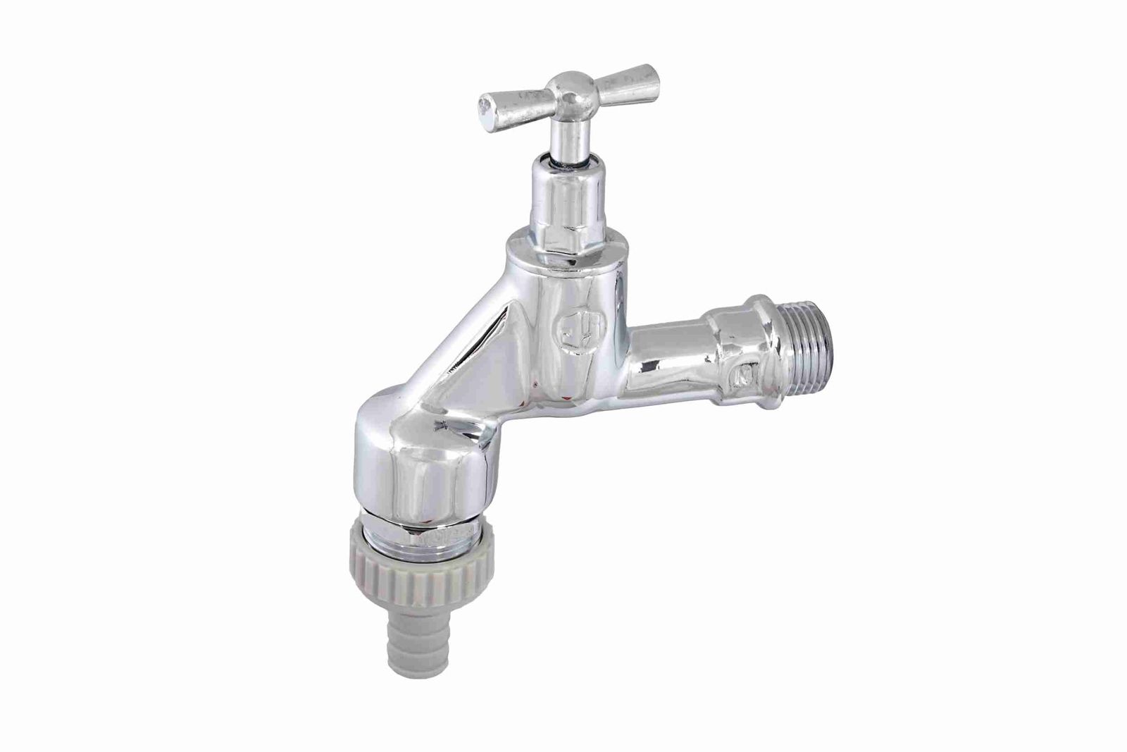 Schlösser Auslaufventil 1750 DN 15, 1/2", poliert, verchromt, mit Belüfter und Rückflussverhinderer, poliert verchromt