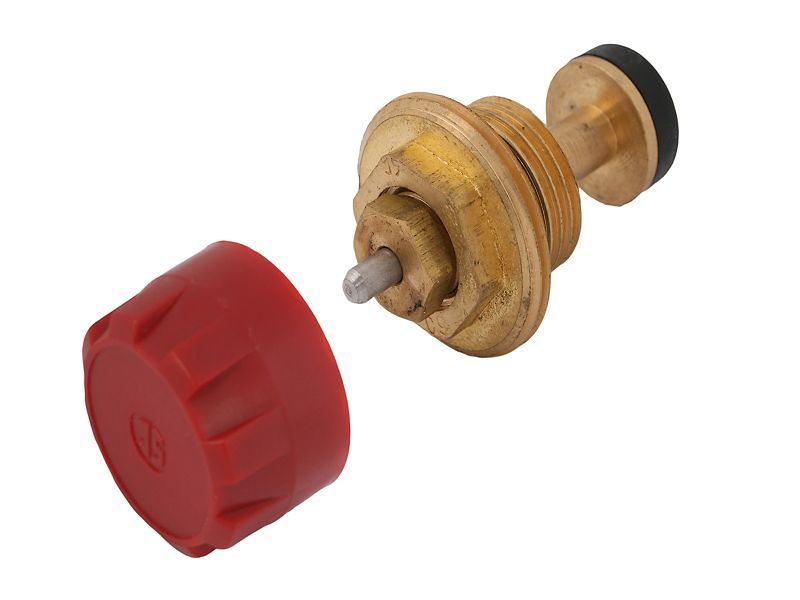 Schlösser Thermostat-Ventileinsatz 4814 DN 15, 1/2", Schutzkappe rot, für Dia-therm LX