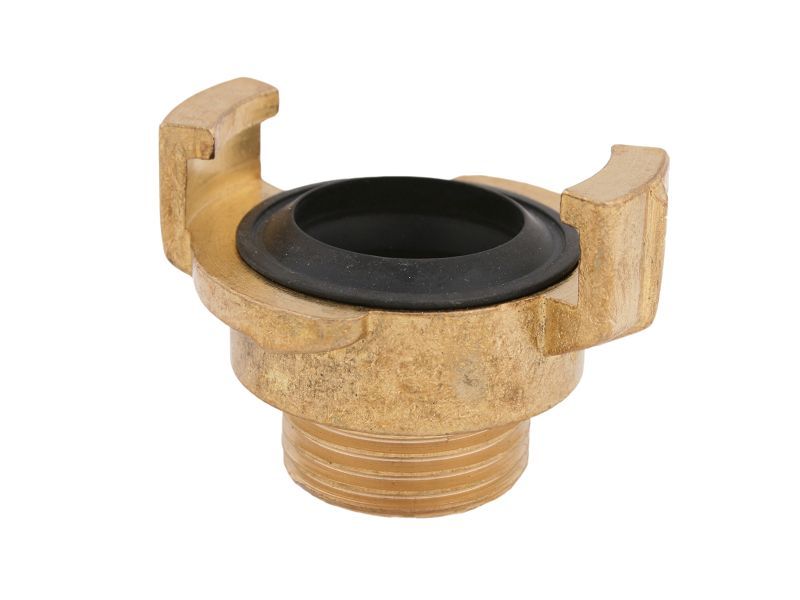 Schlösser Schnellkupplung 3320 DN 10, 3/8", Außengewinde, Messing blank