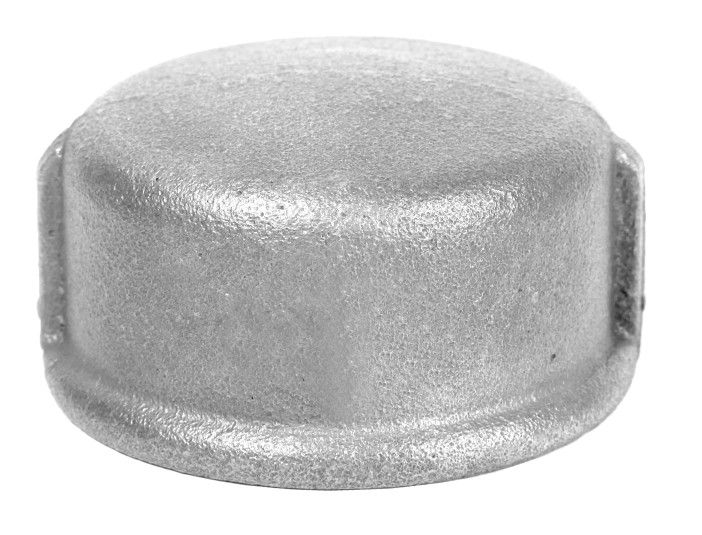 HS Kappe 301 DN 15, 1/2", rund, verzinkt