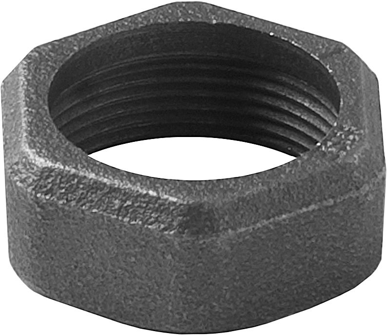 HS Überwurfmutter 374 DN 40, 1 1/2", schwarz