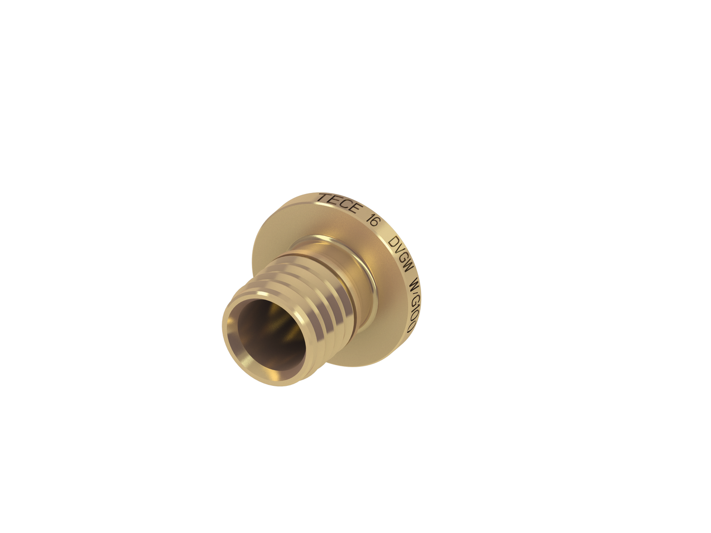 TECE Endstopfen TECEflex 16 mm, Messing