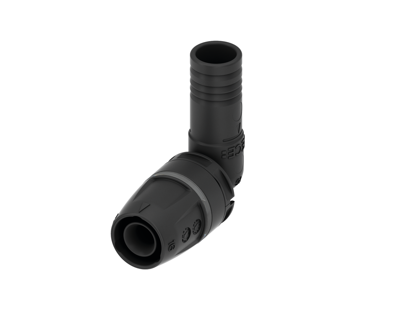 TECE Einsteckwinkel TECElogo Push 16 x 16 mm, 90Grad, PPSU