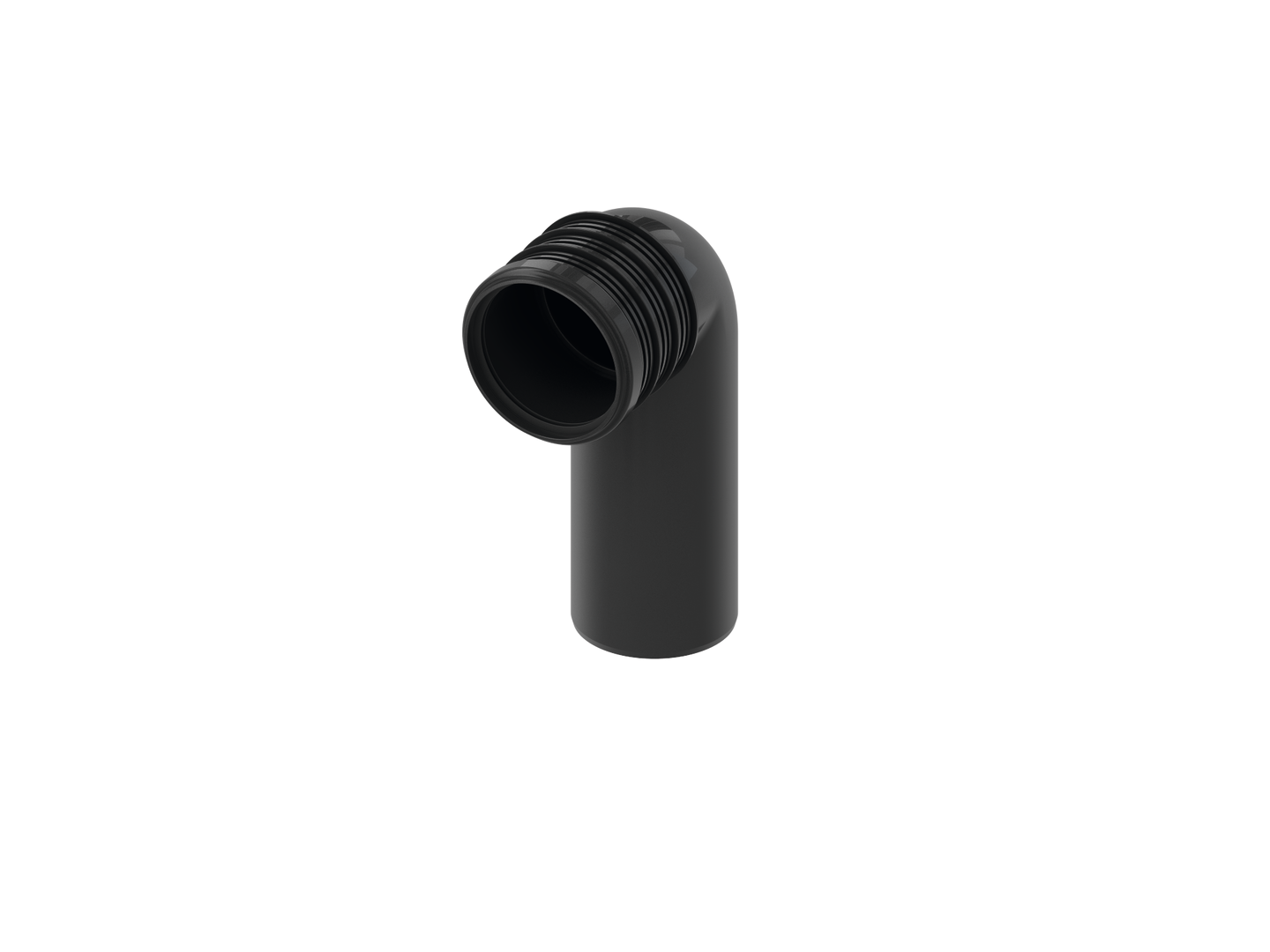TECE WC-Anschlussbogen TECEprofil 90Grad, DN 90/90, PE-HD