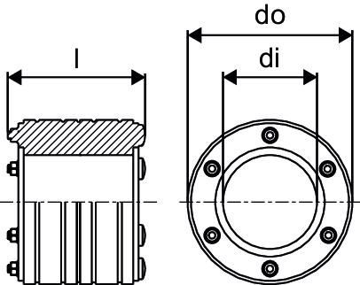 Uponor Mauerdurchführung Ecoflex DWD 90/150 mm, für Hauseinführung