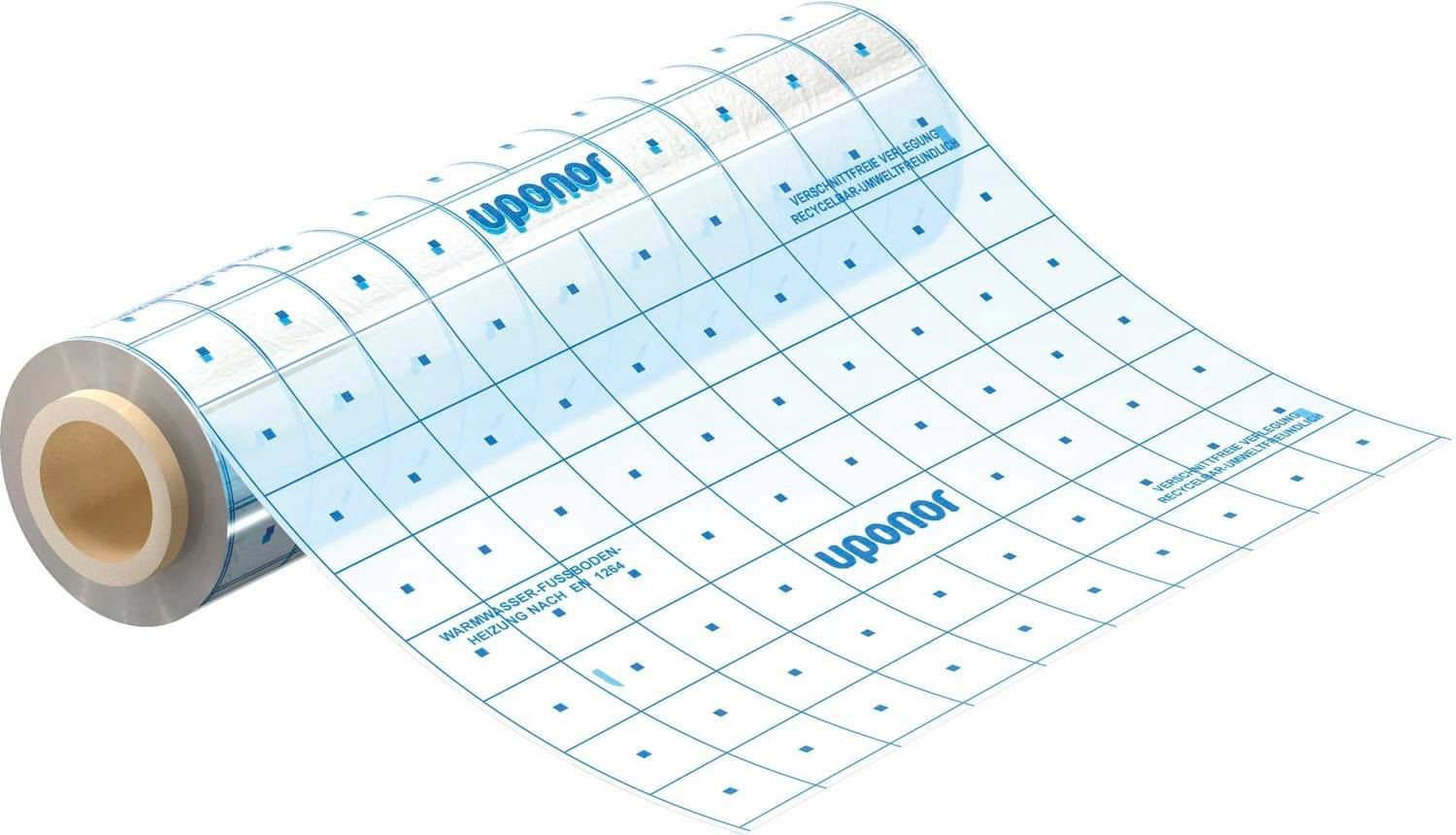 Uponor Tacker Folie 100 x 1,03 m, 0,2 mm, transparent