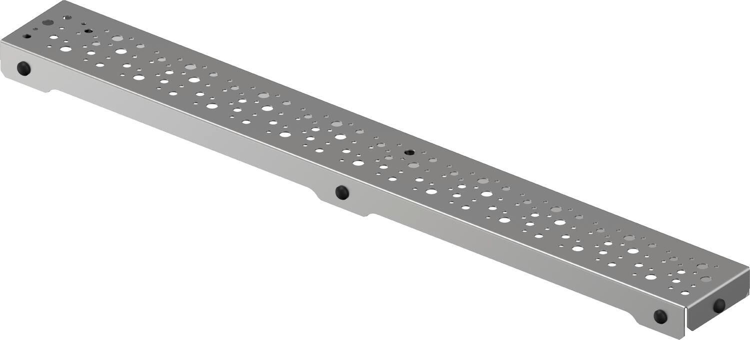 Uponor Aqua Ambient Gitterrost für Duschrinne spot / silver 1000mm