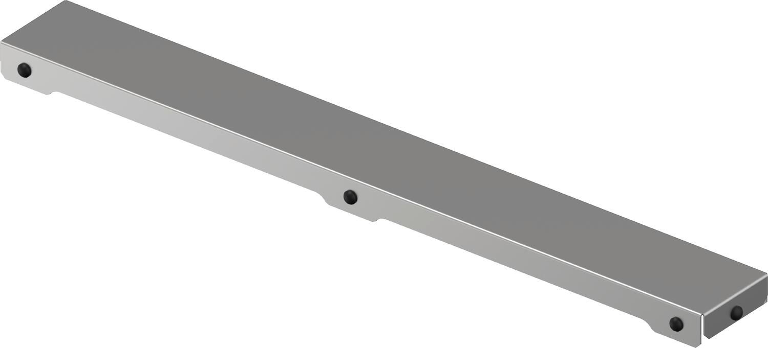 Uponor Aqua Ambient Gitterrost für Duschrinne plain / silver 700mm