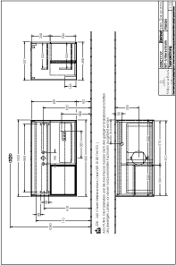 V&B Waschtisch-Unterschrank Wandbeleuchtung Finion 100cm, Abdeckplatte black matt, Regal Oak Veneer, Walnut veneer