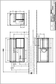 V&B Waschtisch-Unterschrank Wandbeleuchtung Finion 100cm, Abdeckplatte black matt, Regal Oak Veneer, Oak Veneer