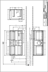 V&B Waschtisch-Unterschrank Wandbeleuchtung Finion 120x60,3cm, Abdeckplatte black matt, White matt lacquer