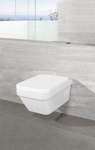 V&B Combi-Pack-Wand-Tiefspüler DirectFlush Architectura 37x53cm, wandhängend, waagerecht, weiß