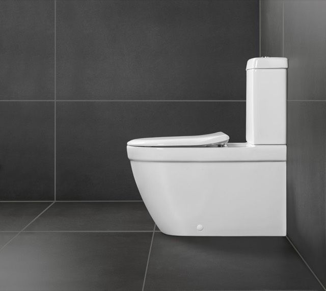 V&B WC-Sitz Architectura mit QuickRelease und SoftClosing Funktion, Edelstahl Scharniere, weiß