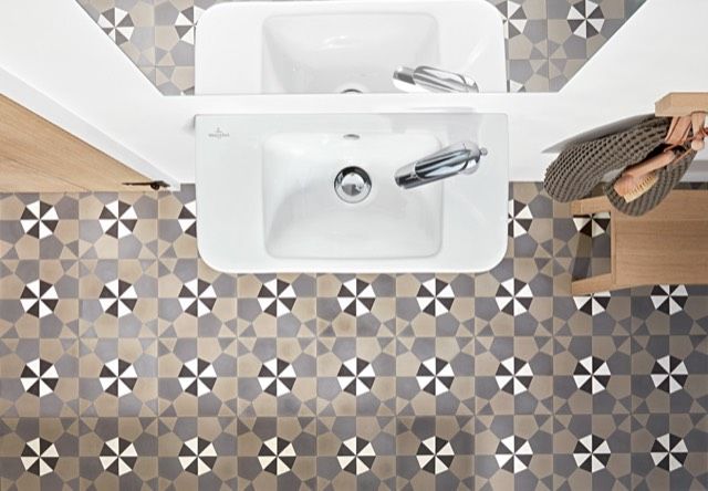 V&B Handwaschbecken O.Novo 50x37cm, eckig, mit Hahnloch, mit Überlauf, weiß
