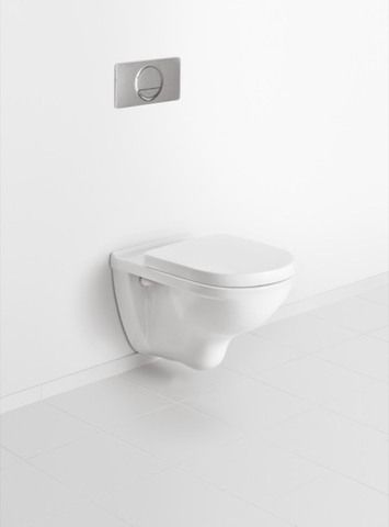 V&B Wand-WC-Combi-Pack O.NOVO weiß, DirectFlush, mit WC-Sitz 36 x 56 cm