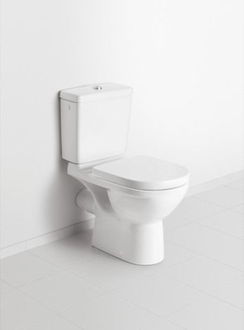 V&B Stand-Tiefspül-WC O.NOVO 36x67cm, Abgang waagerecht, für Kombination, weiß