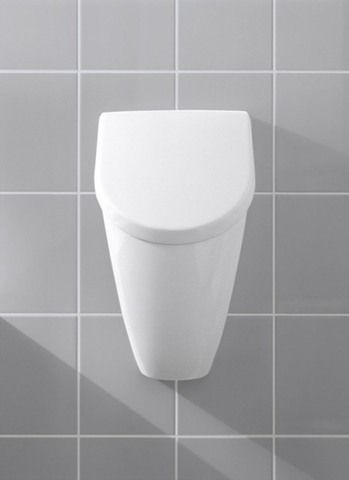 V&B Absaug-Urinal Subway Zulauf verdeckt, für Deckel, weiß