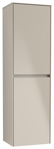V&B Hochschrank Collaro 45,4x153,8x34,9cm, Anschlag rechts, soft grey