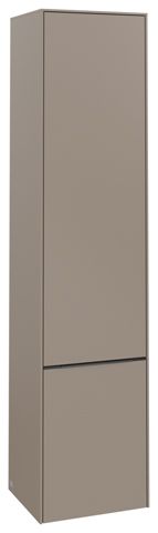 V&B Hochschrank Subway 3.0 40x171x36,2cm, Schanier links/Griff monochrom, taupe