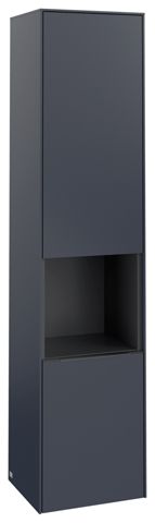 V&B Hochschrank Subway 3.0 40x171x36,2cm, Schanier rechts/Griff monochrom, marine blue