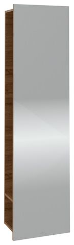 V&B Spiegelregal Subway 3.0 45x170x30cm, mit Regal rechts, kansas oak