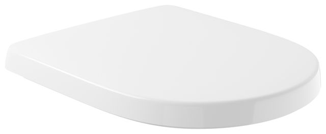 V&B WC-Sitz O.NOVO mit Quick Release und Soft Closing, Scharniere Edelstahl, weiß