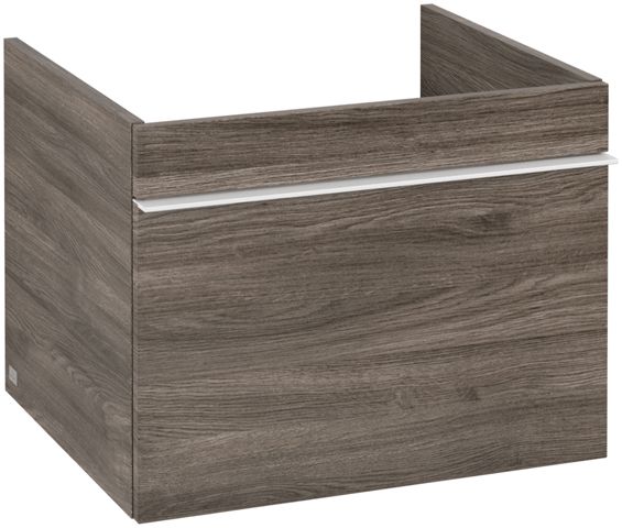 V&B Waschtisch-Unterschrank Venticello 55,3x42x50,2cm, Griff White, stone oak