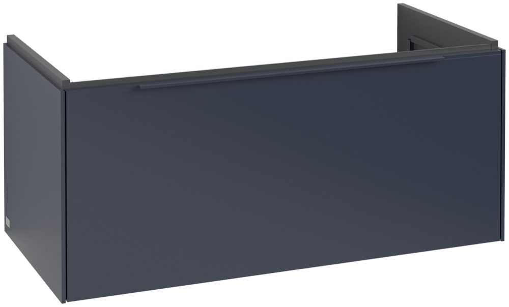 V&B Waschtisch-Unterschrank Subway 3.0 97,3x42,9x47,8cm, mit LED/Griff monochrom, marine blue