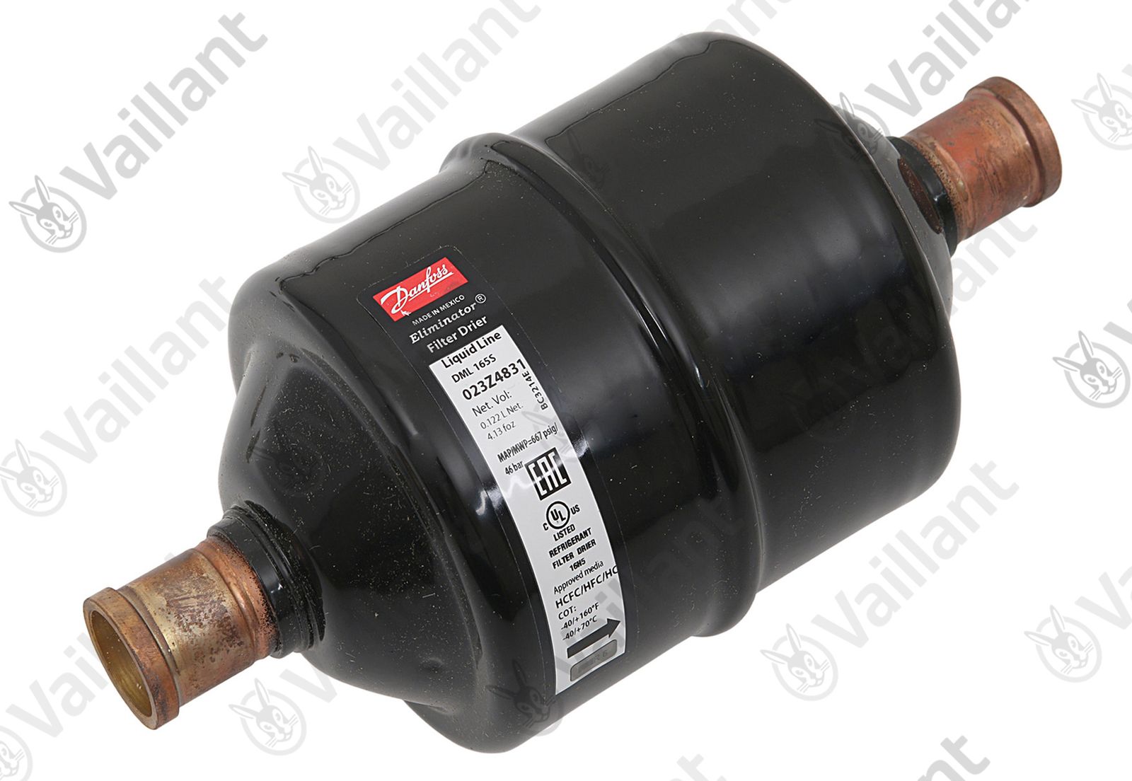VA Filtertrockner, 46 kW Vaillant-Nr. 0020058773