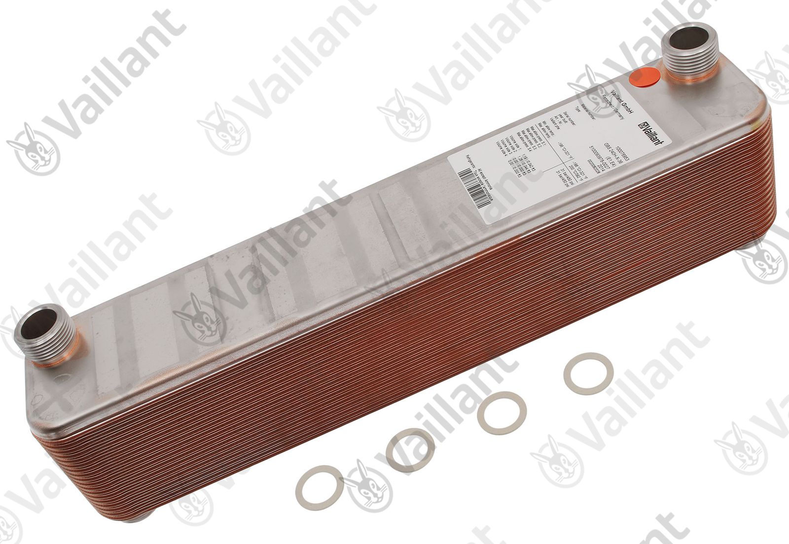VA Wärmetauscher, 36 Platten Vaillant-Nr. 0020085422
