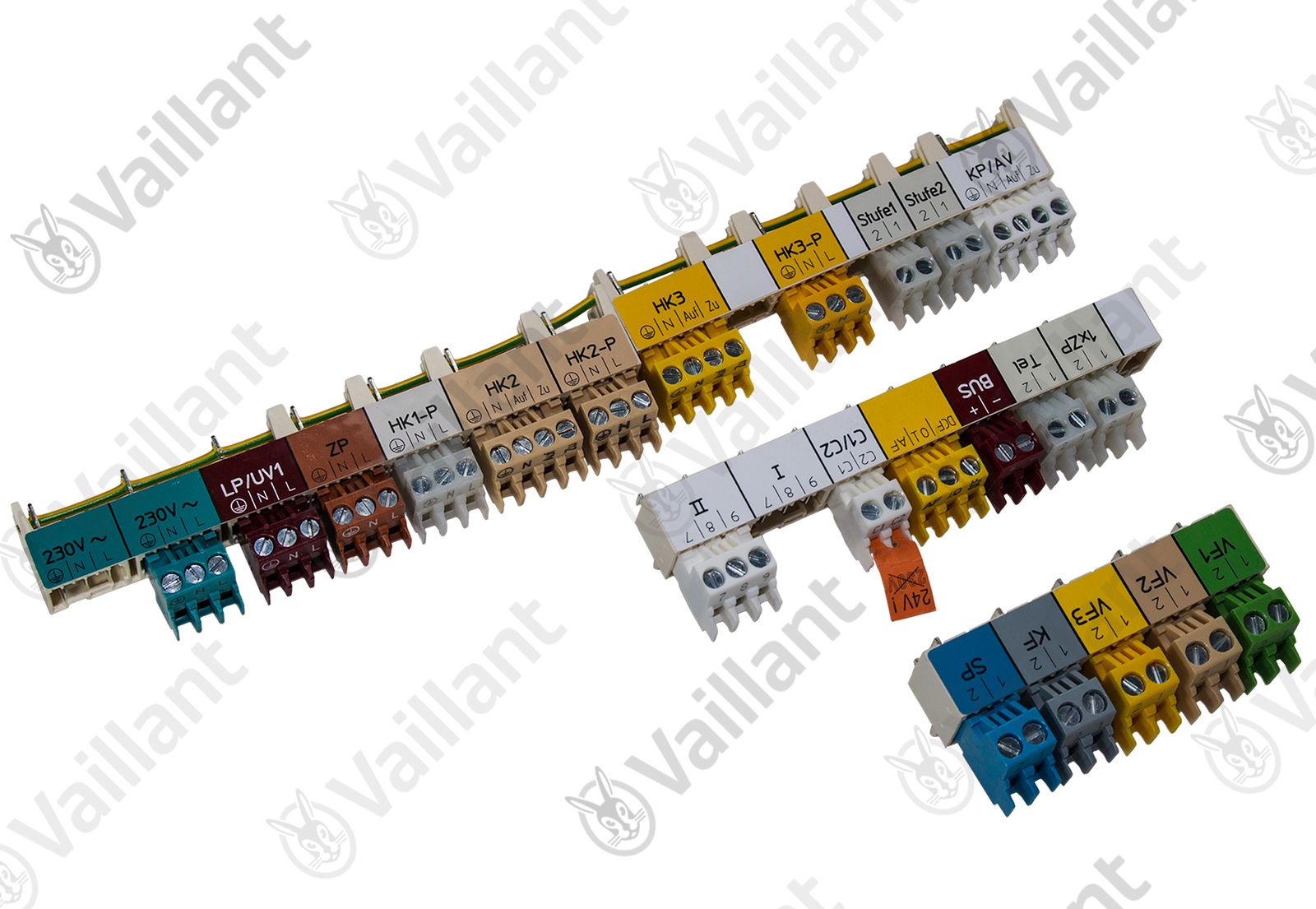 VA Steckverbinder, Rast5 (Set) Vaillant-Nr. 256516