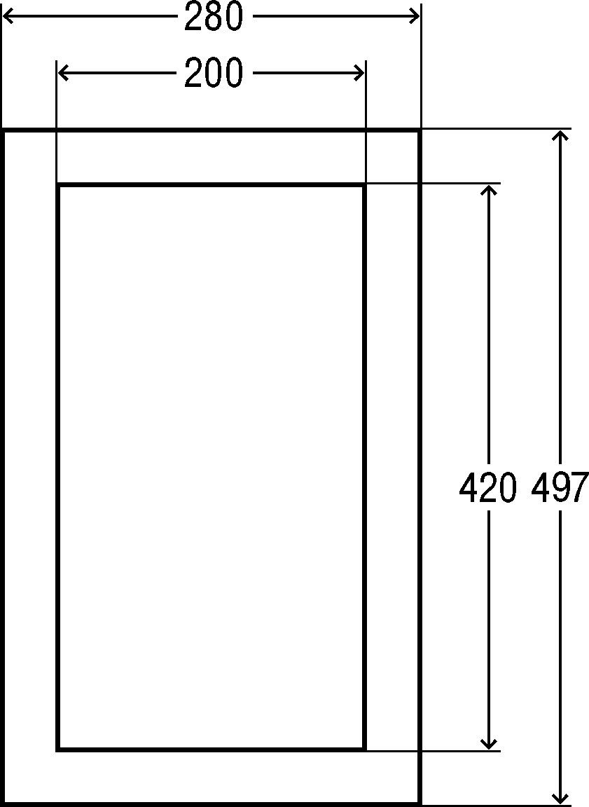 Viega Schichtholzplatte Prevista Dry Plus-8570.33 280 x 497 x mm, wasserfest, für Stützgriffe