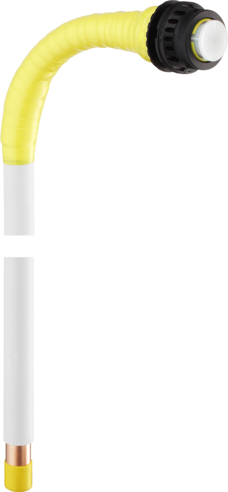 Viega Übergangsbogen Geopress K Gas 9713.5G Ø 32 x 22 mm, 90Grad, Kunststoff, SC-Contur, für PE-Rohr auf Kupferrohr