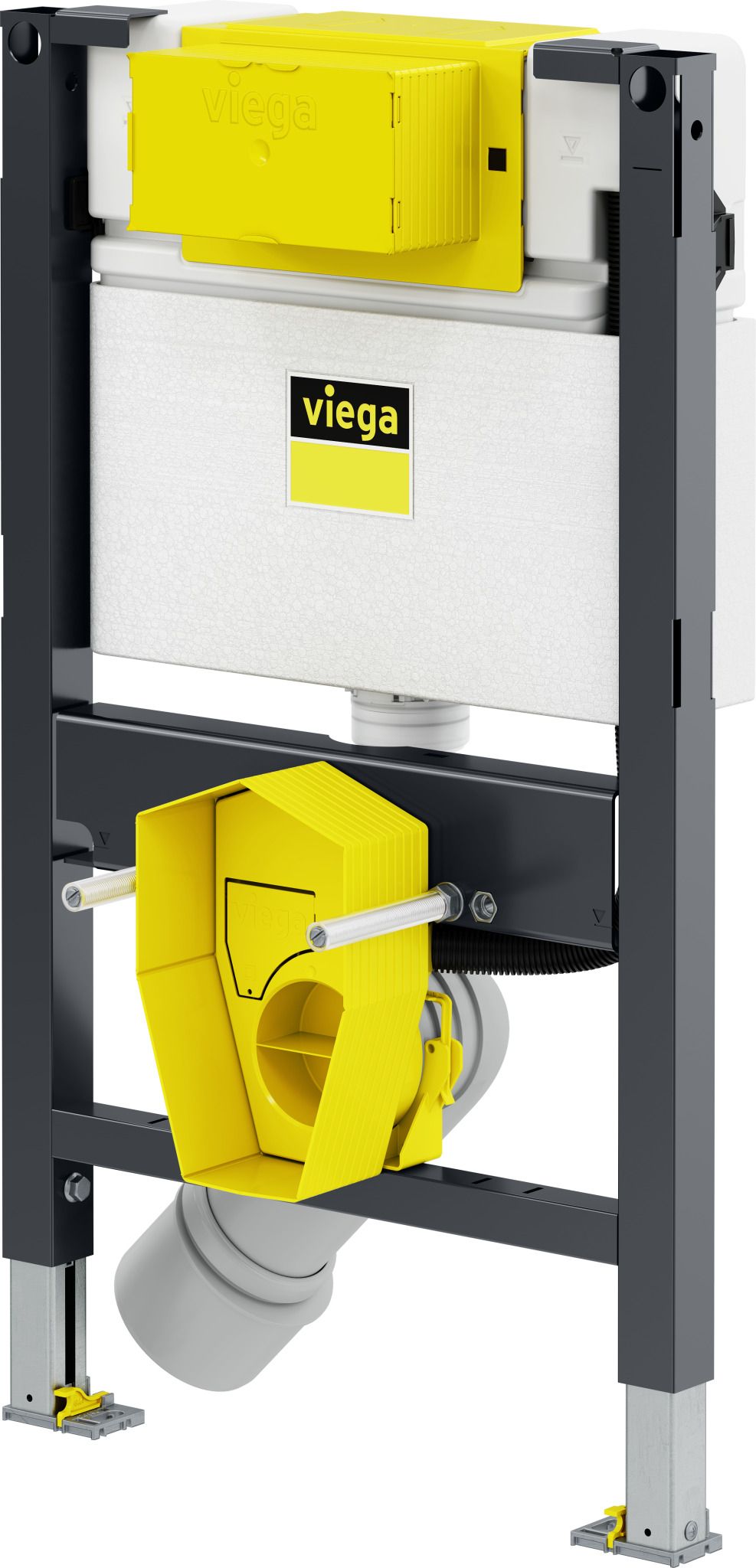Viega Wand-WC-Element Prevista Dry 8533 820 mm, mit Dusch-WC-Anschluss