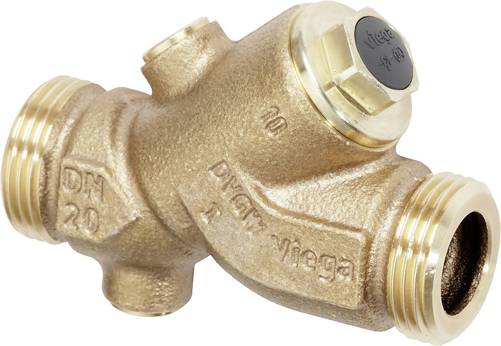 Viega Rückflussverhinderer Easytop 2239.3 DN 15, G 3/4, Siliziumbronze