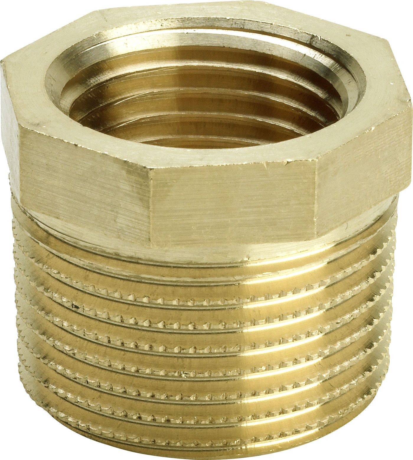 Viega Reduzierstück 3241 R 1/2 x Rp 1/4, Rotguss, mit Mehrkant