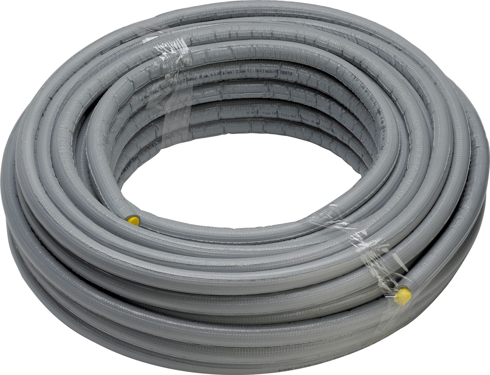 Viega PE-Xc/AI-Rohr Sanfix Fosta 2102.6 16 x 2,2 mm, 50 m Ring, Dämmung 6 mm, weiß