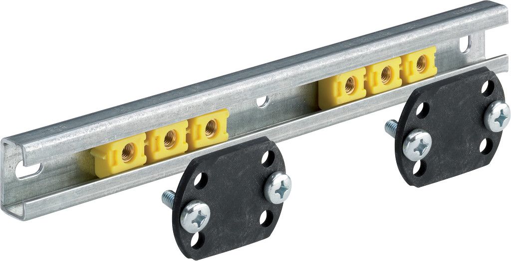 Viega Halterung 2141.3 80-150 mm, Stahl verzinkt, für Wandscheibenbefestigung