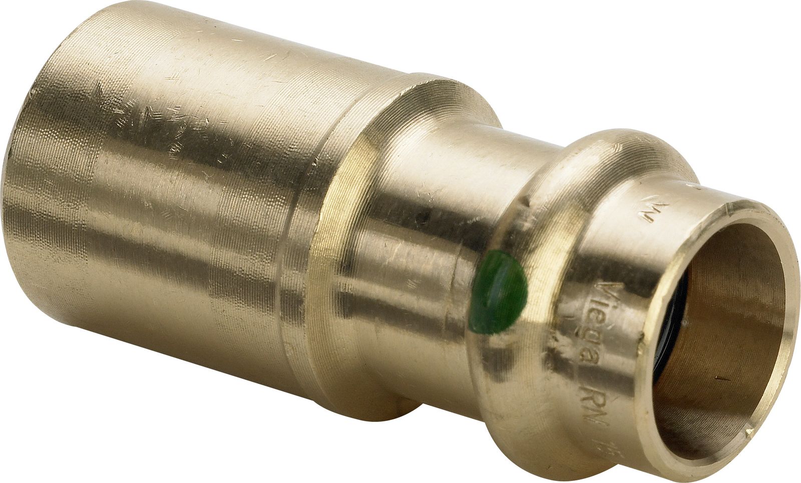 Viega Reduzierstück Sanpress 2215.1 28 x 15 mm, Siliziumbronze, SC-Contur, Einsteckende